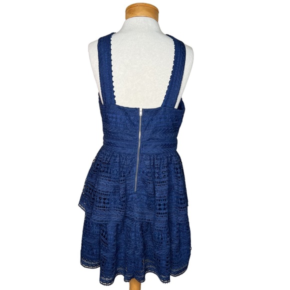 Twosisters The Label Jonas Navy Blue Dress With Cut-Out In Front AUS 12 … - Picture 7 of 15
